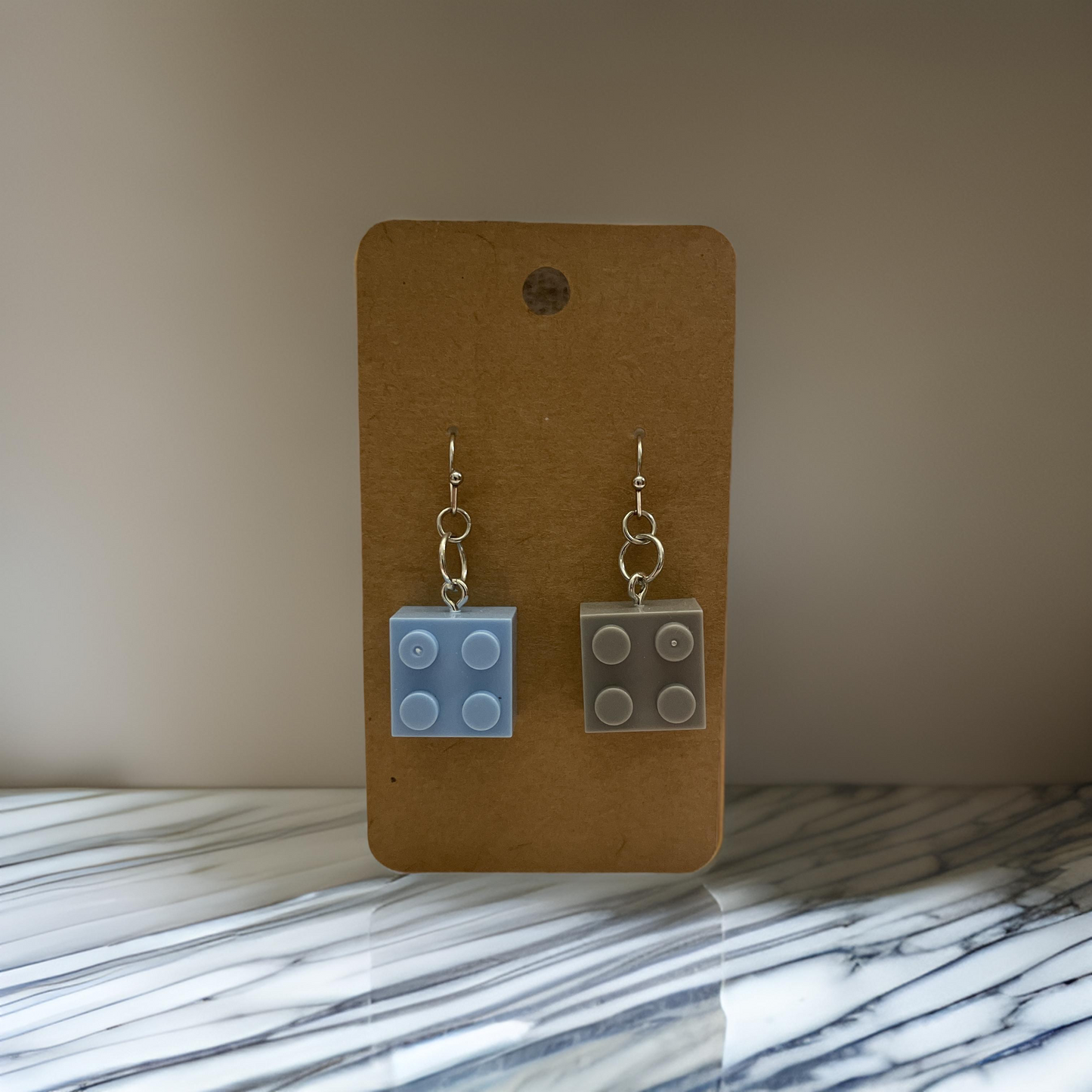 Lego Fun Block Earrings