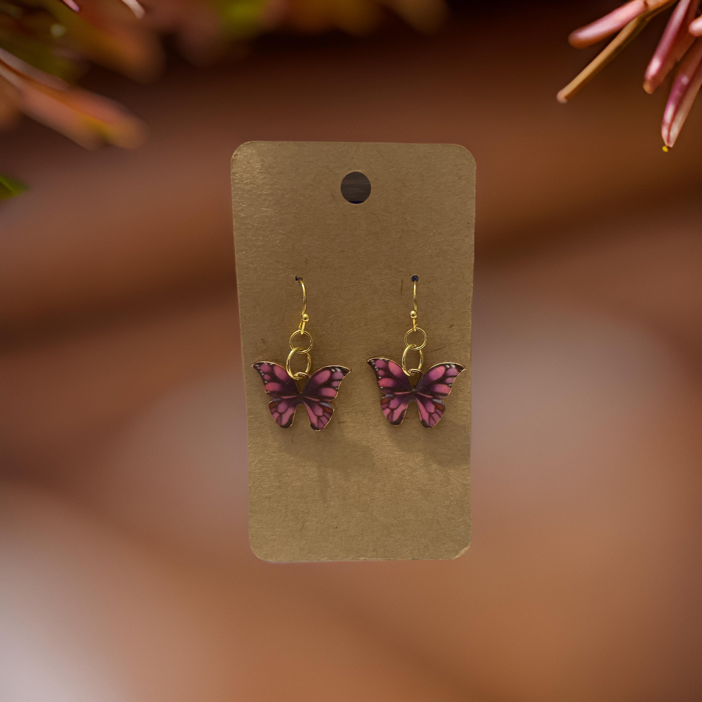 Beautiful Butterfly Earrings