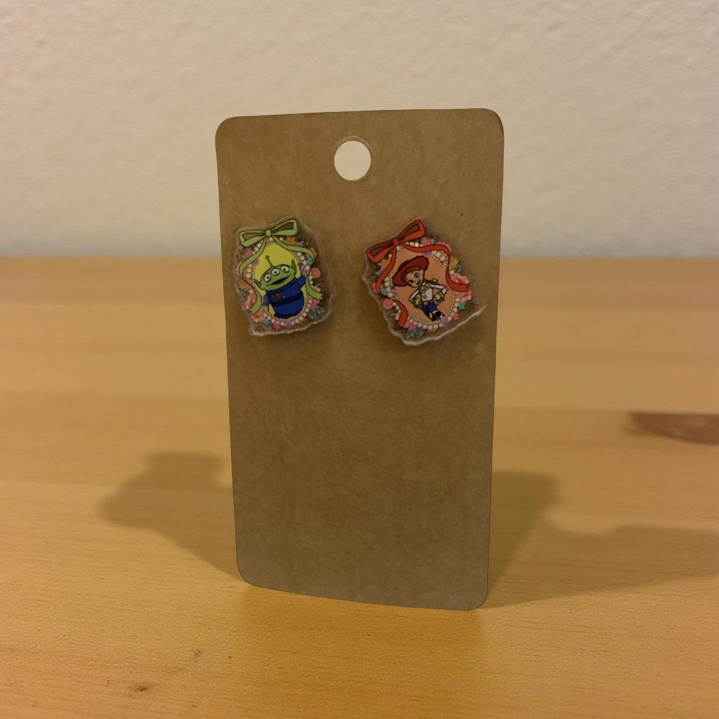 Character Bow Earrings