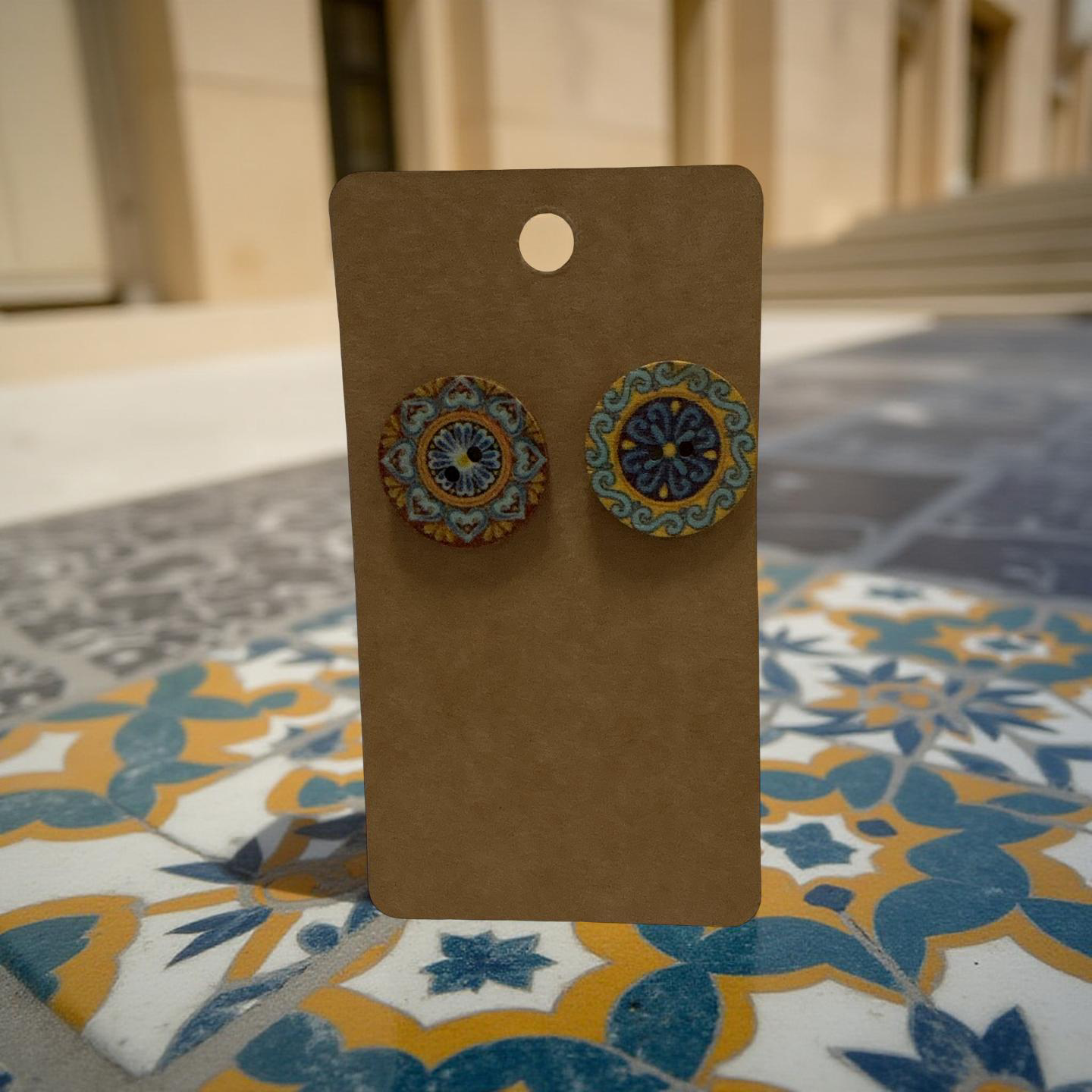 The Button Collection Earrings