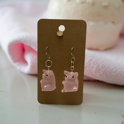 Get Piggy With It Earrings
