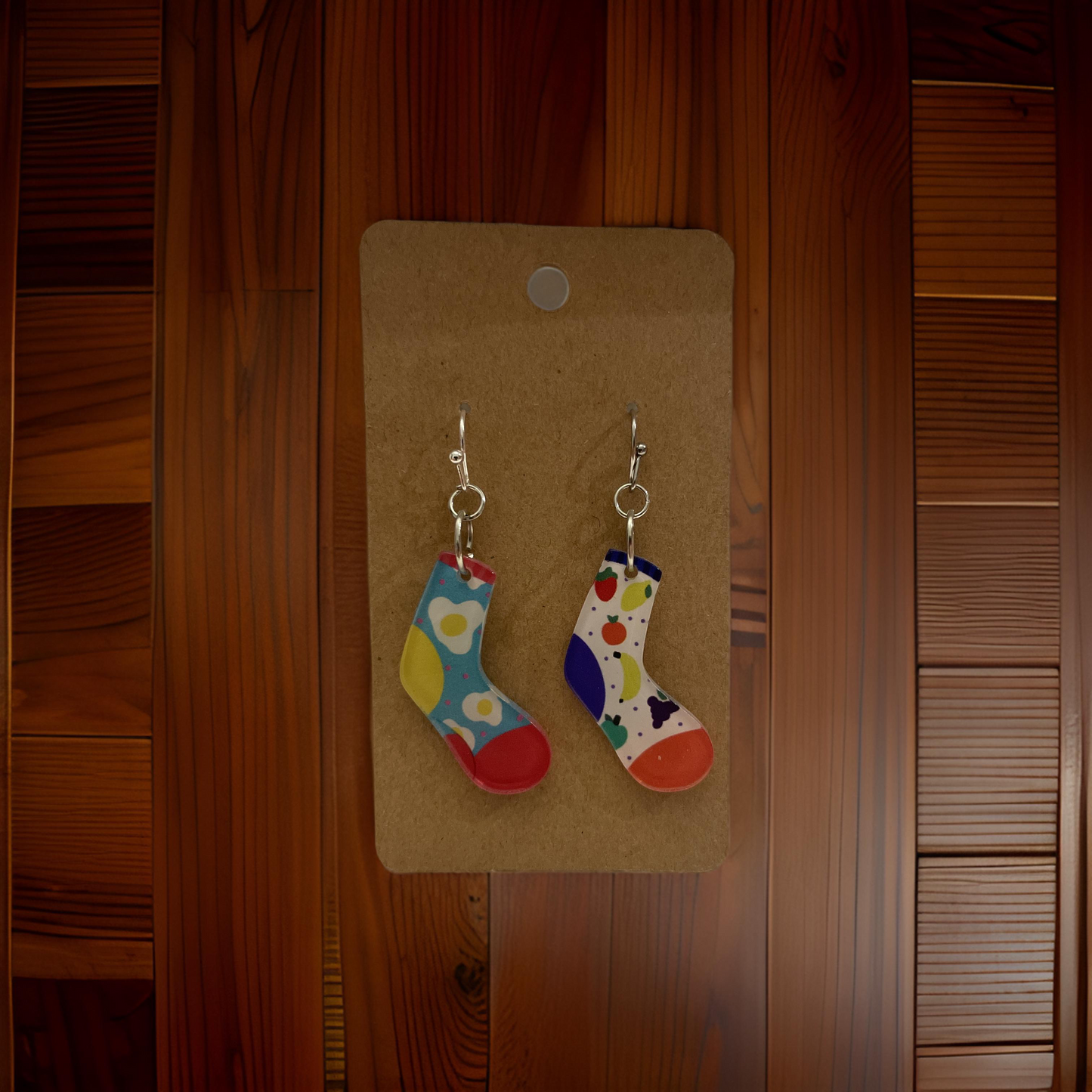 Mix and Match Socks Earrings