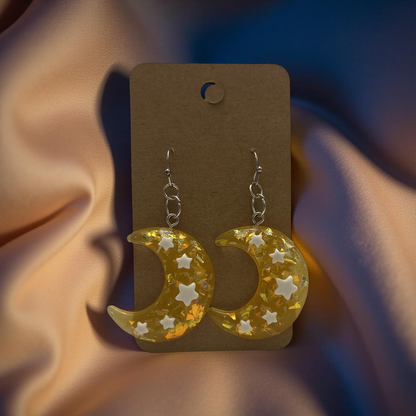 Starry Moon Earrings