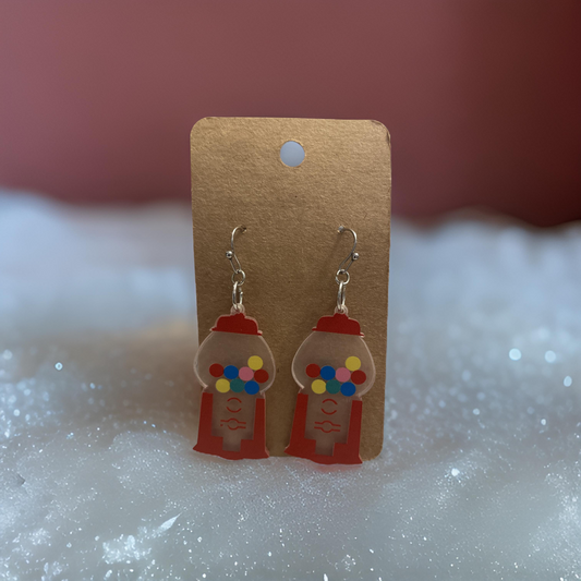 Bubblegum Machine Earrings