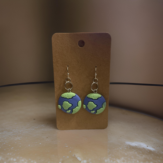 All around the world Earrings