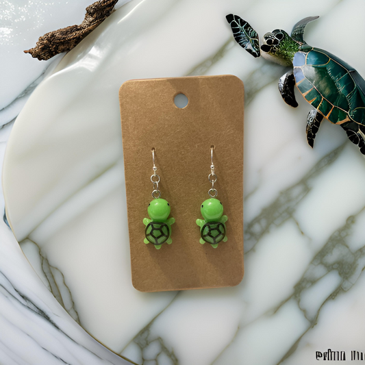 Myrtle The Turtle Earrings