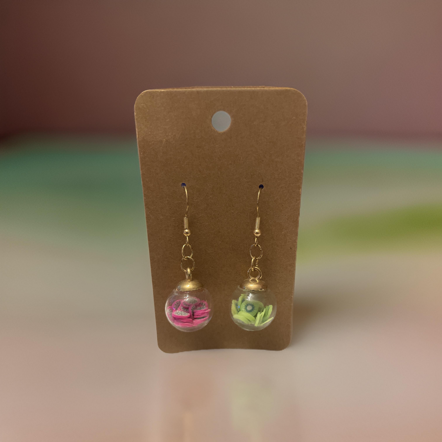 Fruits Drop Earrings