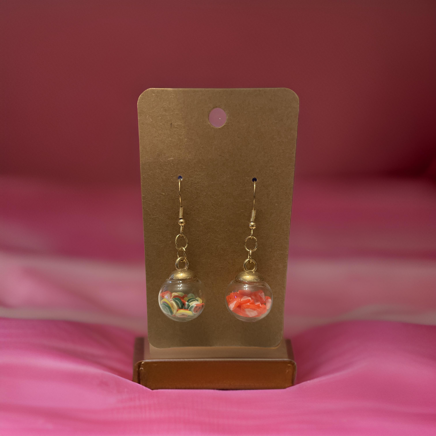 Fruits Drop Earrings