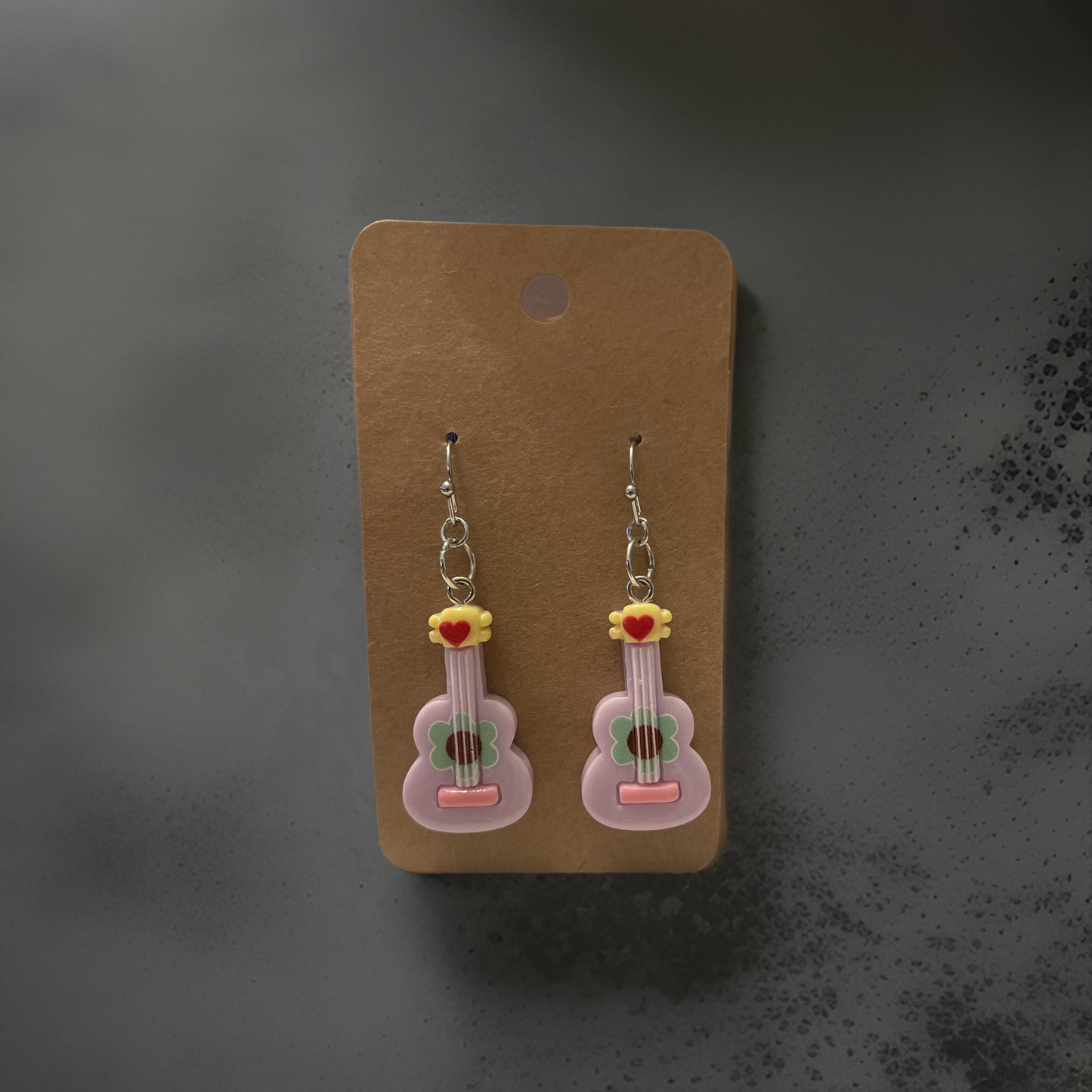 Guitar Earrings