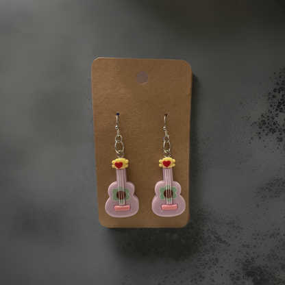 Guitar Earrings