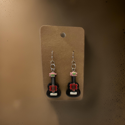Guitar Earrings