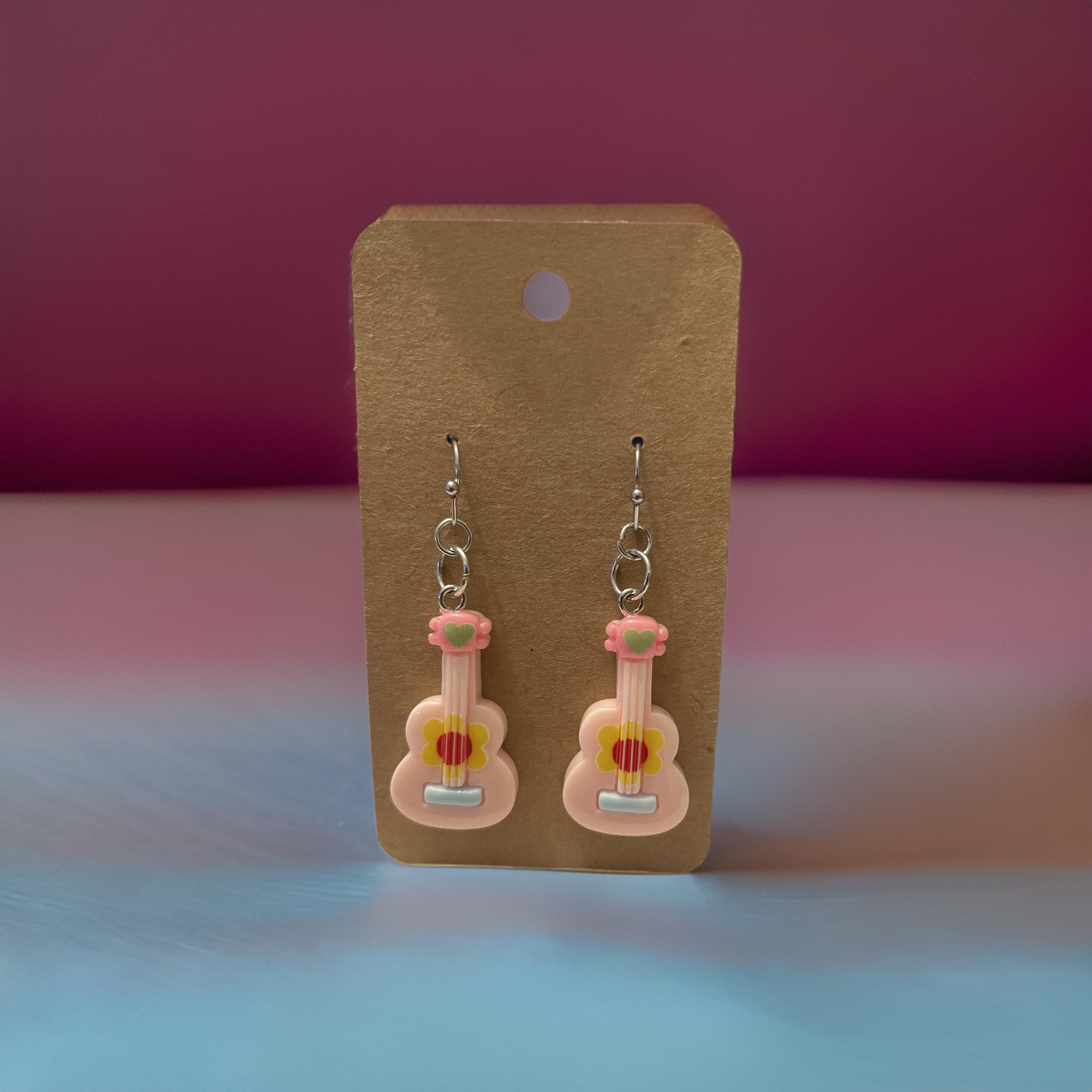 Guitar Earrings