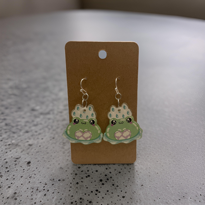 Kawaii Frog Earrings