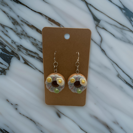 Fancy Donut Earrings