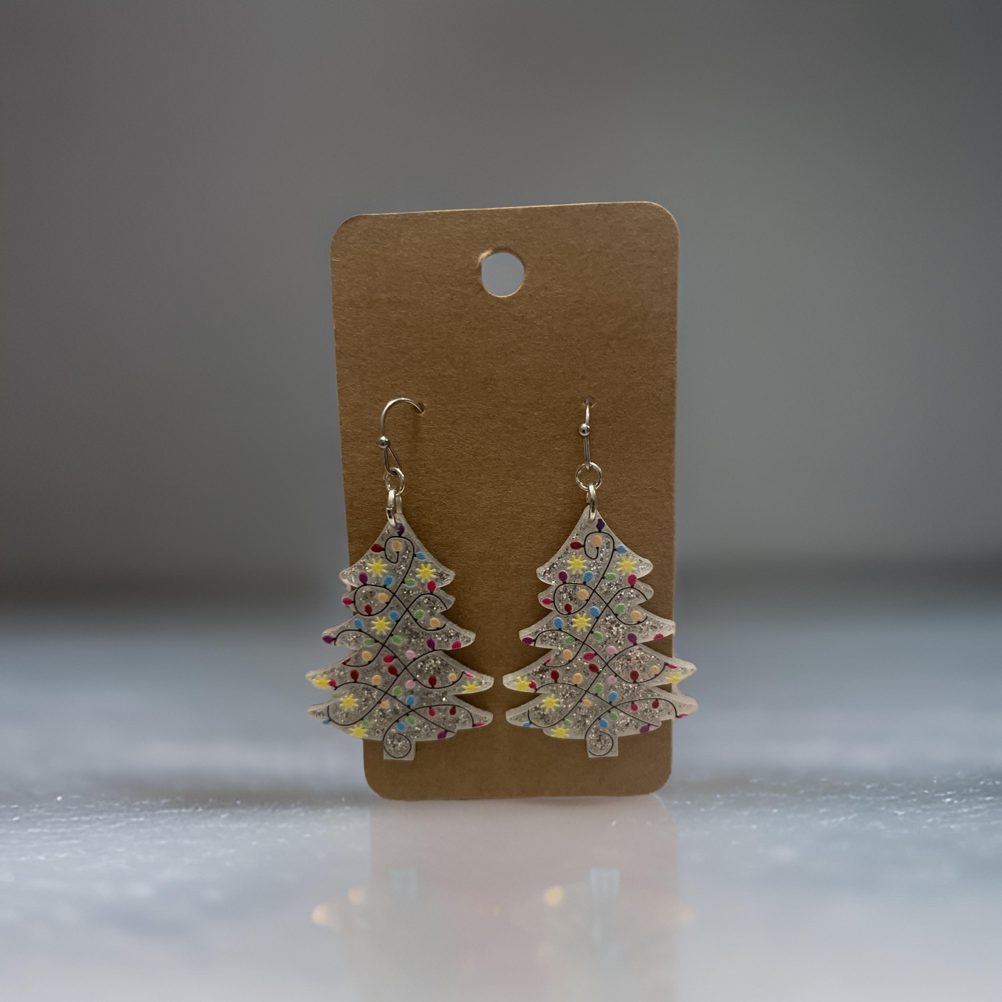 Get Lit Christmas Tree Earrings