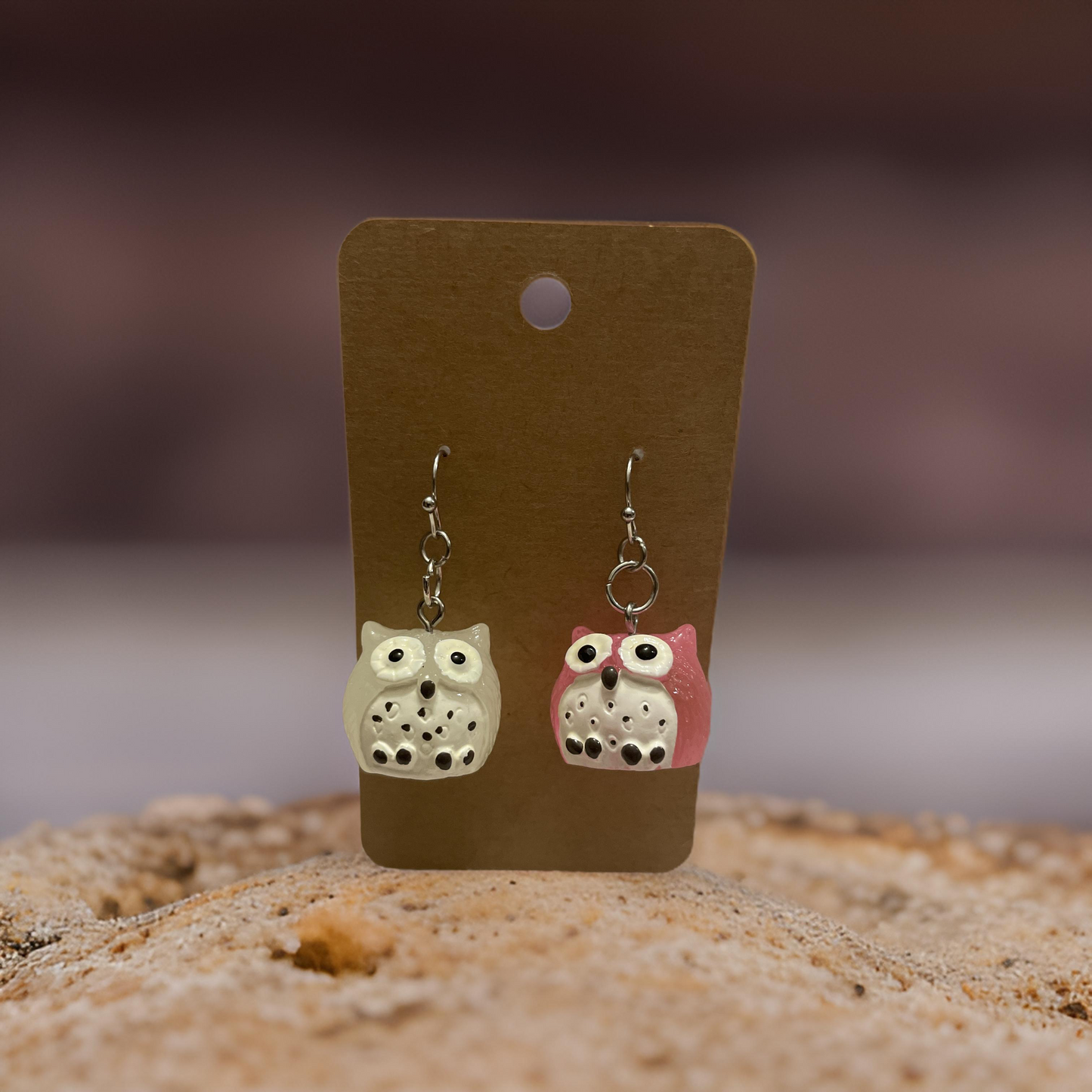 The Glow Owl Earrings