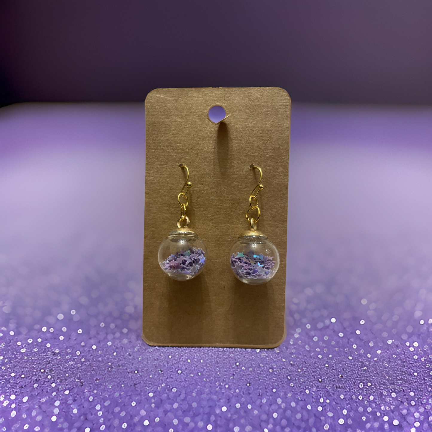 Star Drop Earrings