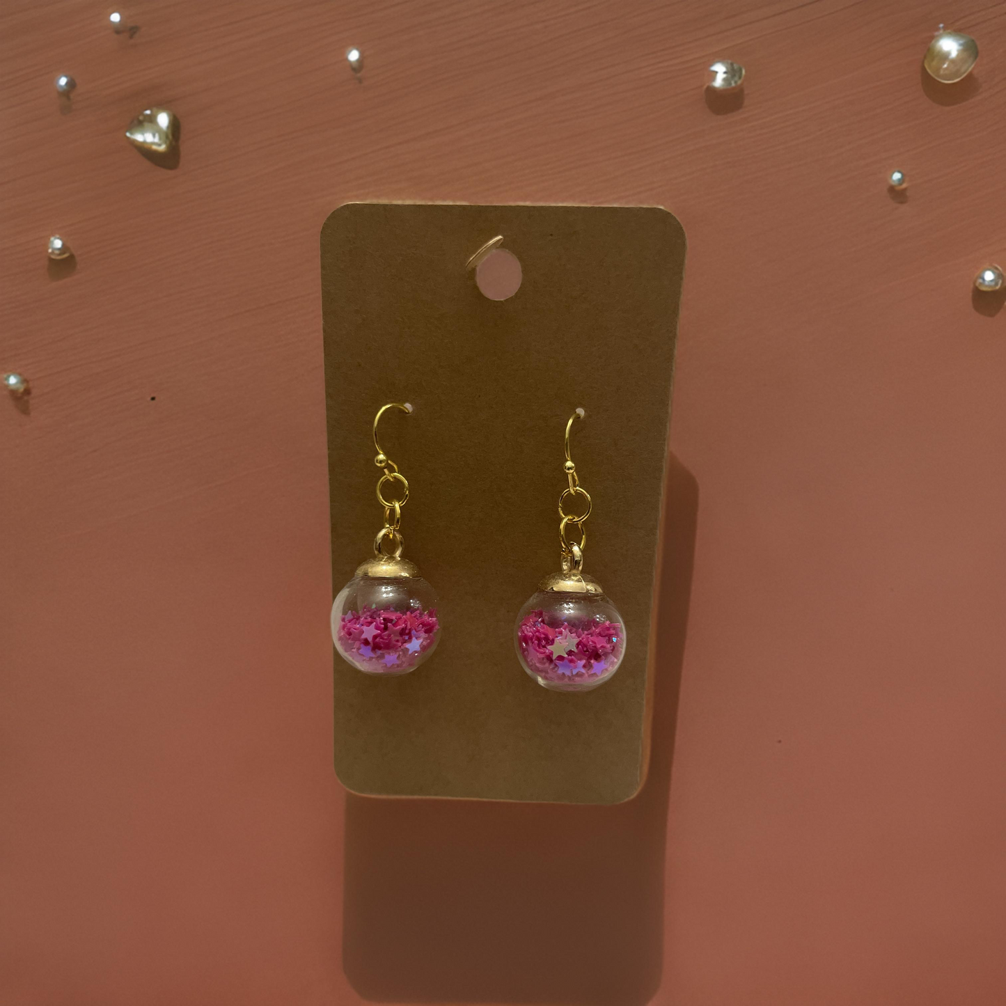 Star Drop Earrings