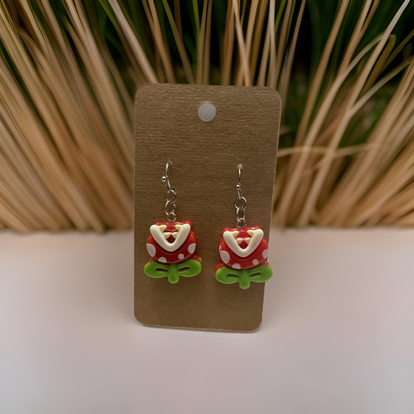 Mario Flower Earrings