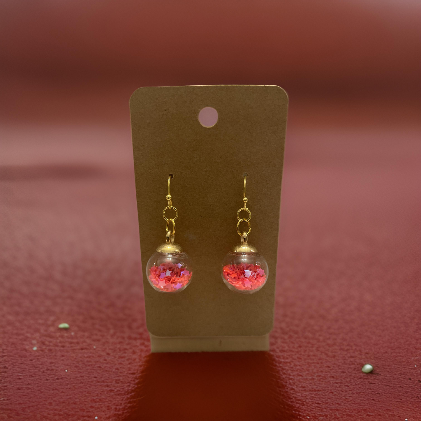 Star Drop Earrings