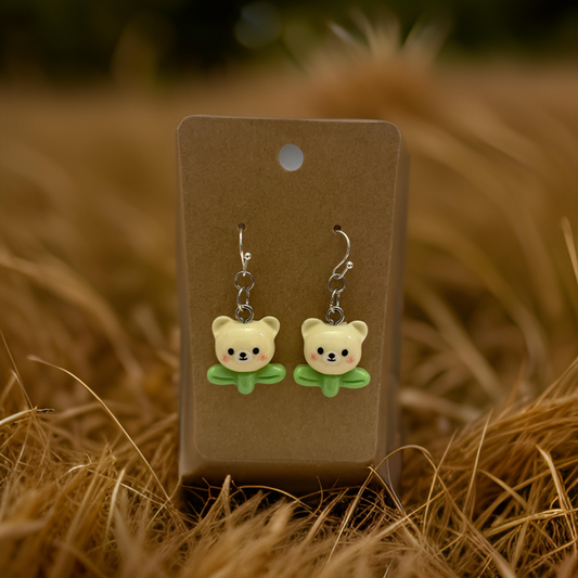 BearFlower Earrings