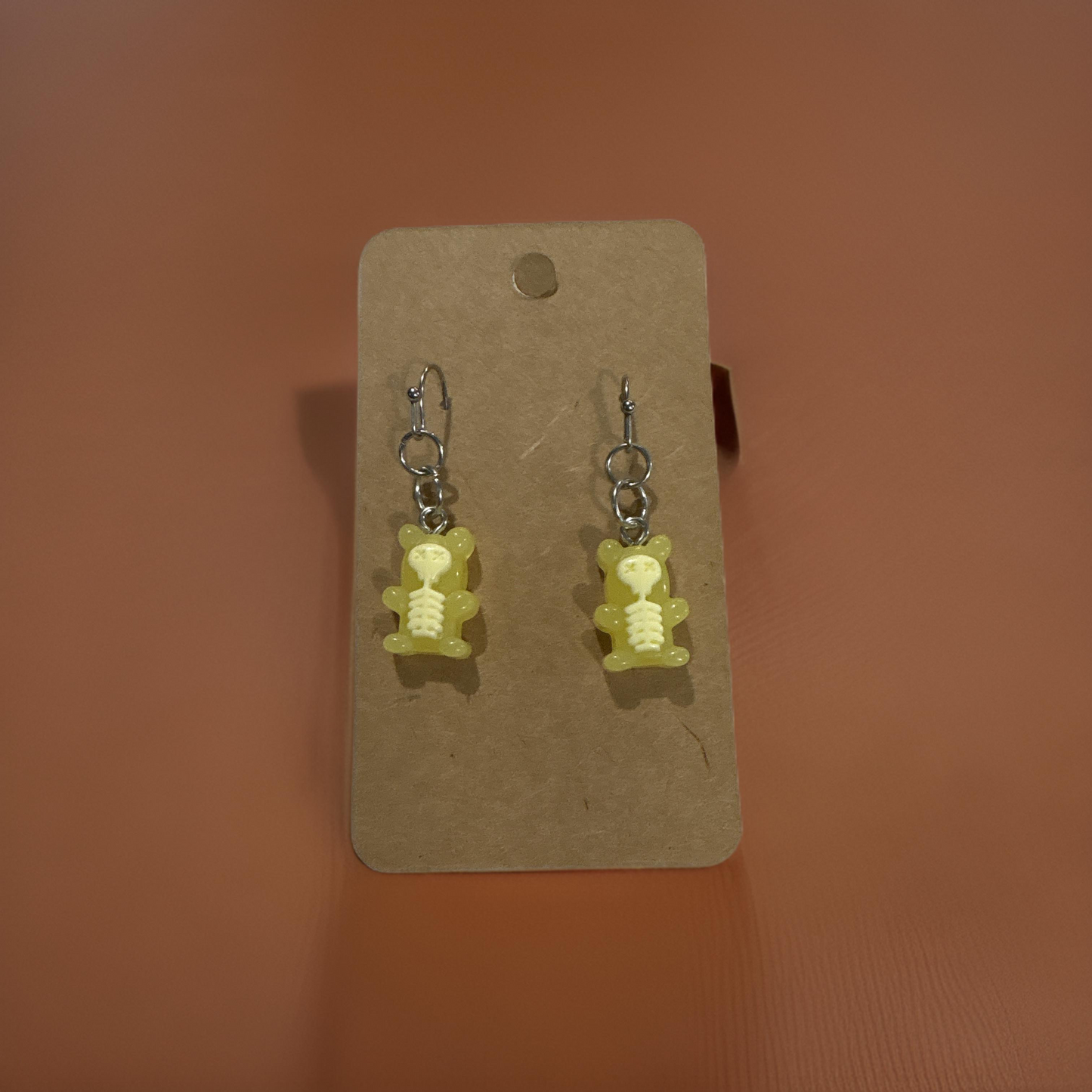 Skelly Bear Earrings