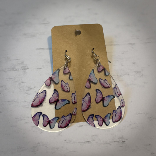 Butterfly Drops Earrings