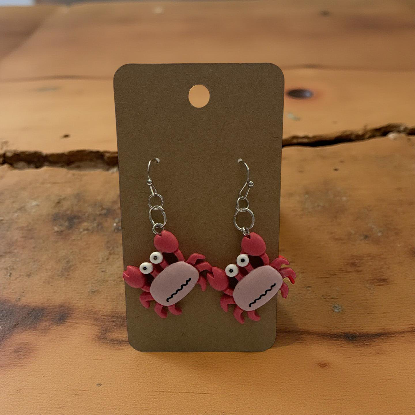 Creepy Crab Earrings