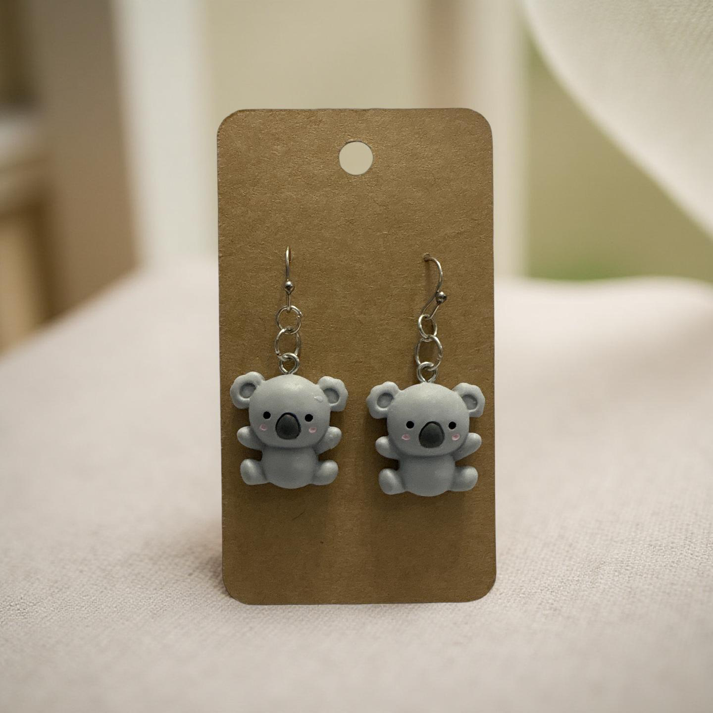 Cutie Koala Earrings