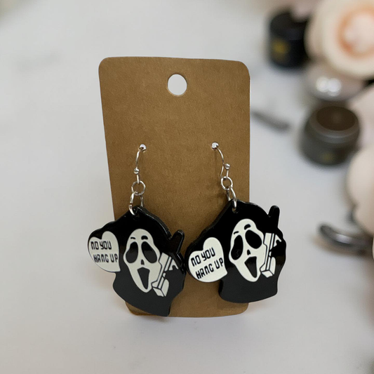 G Face Earrings