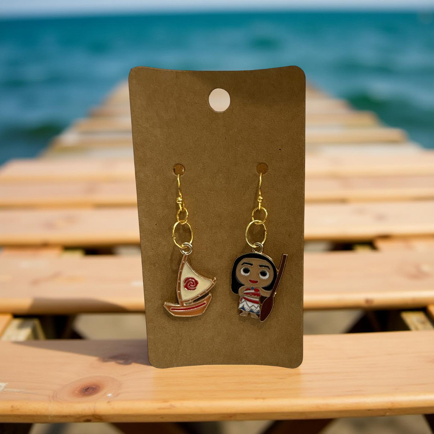 Moana & Friends earrings
