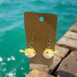 The pencil top collection earrings