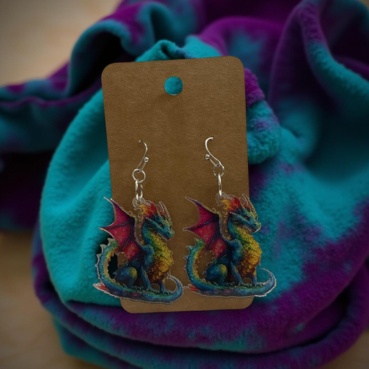 Dragon Tale Earrings