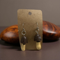 Chocolate Mushroom Earrings