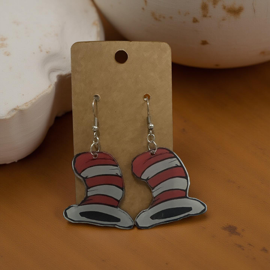 Cats Hat Earrings